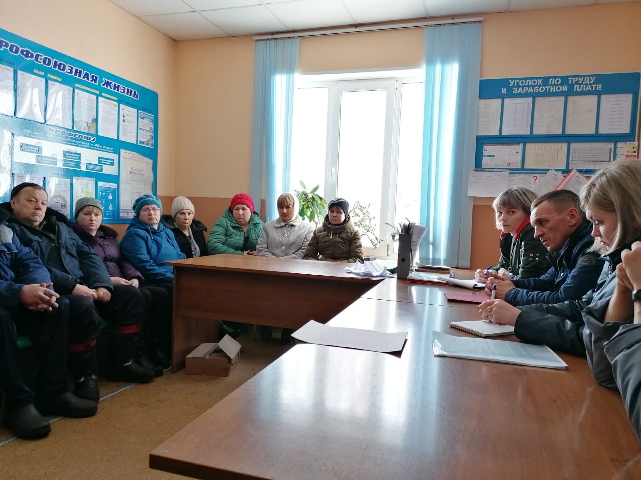 Сход граждан в селе Вагино